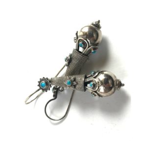 turquoise sterling silver earrings