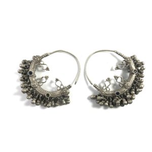 vintage bali sterling silver earrings