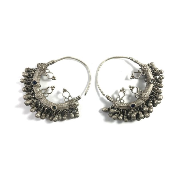 vintage bali sterling silver earrings