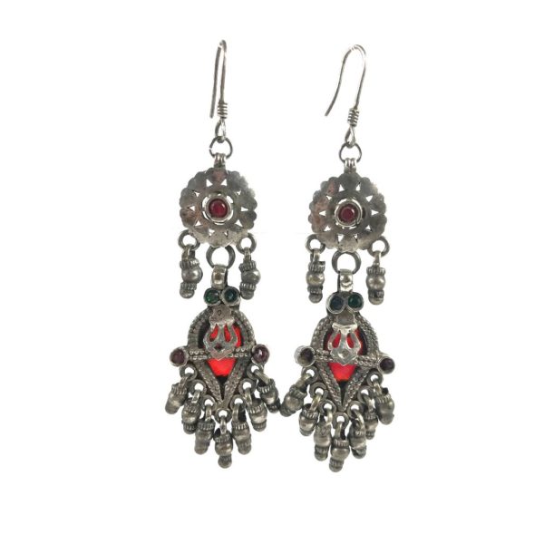 92 5 Sterling Silver Tribal Design Statement Earrings at Rs 2830/unit |  Sterling Silver Earrings in Navi Mumbai | ID: 18297643548