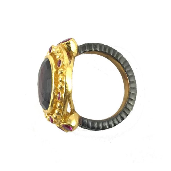 Elegant Garnet Ring - Image 4