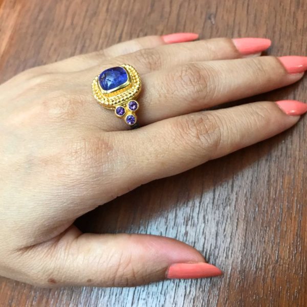 Tanzanite Elegant Ring - Image 2