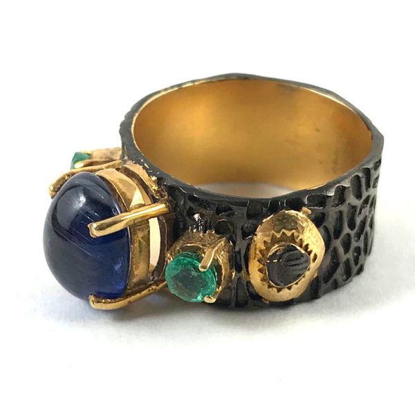 Tanzanite / Emerald Ring - Image 3