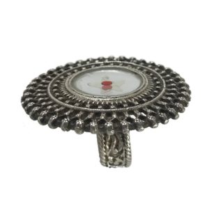 vintage silver arcee ring