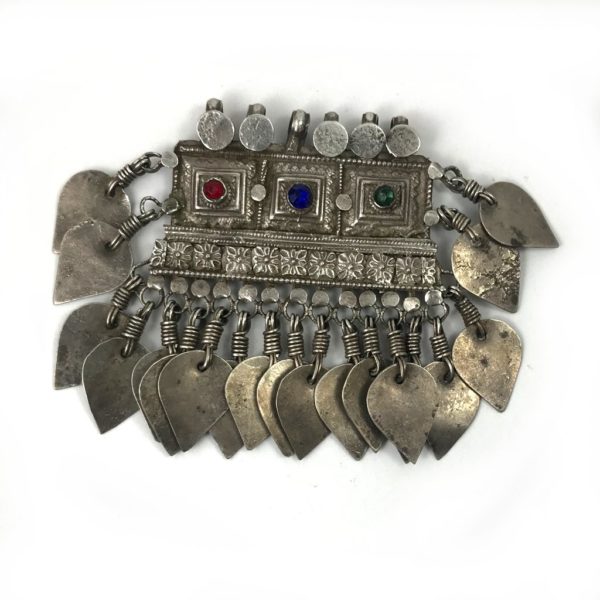 bukhara afghani tribal vintage silver pendant from afghanistan from vintage silver jewellery jewelry