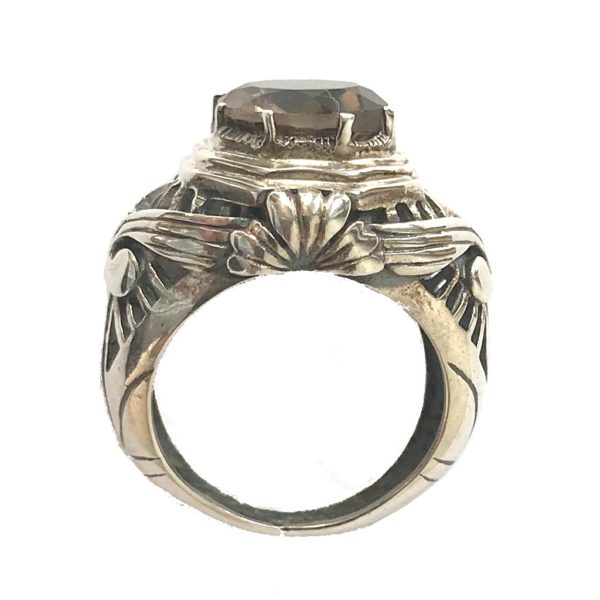Regal Smokey Topaz Ring - Image 3