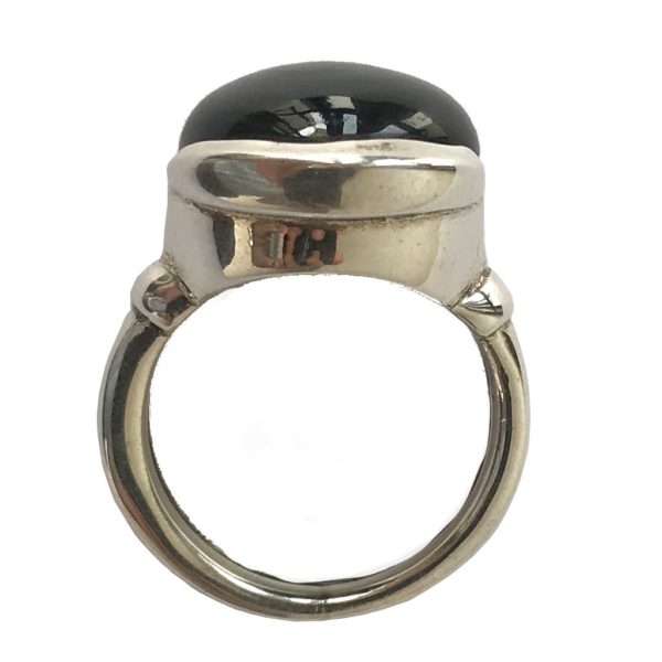Modern Black Onyx Ring - Image 4