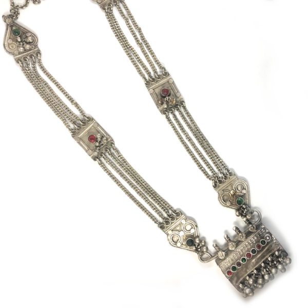 Tribal Long Necklace - vintage - Image 2