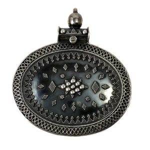 reval sterling silver indian tribal pendant