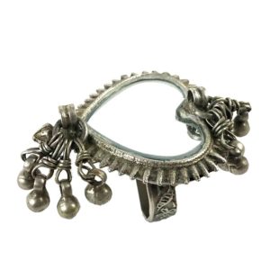 vintage mirror silver ring arcee