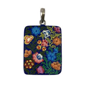 painted sterling silver pendant from sterling silver jewellery jewelry for men & women