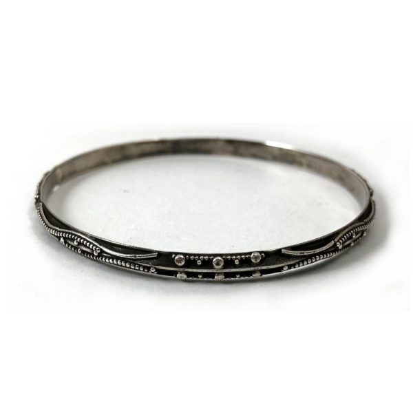 Ethnic Churi - Rava work Oxidized - Image 2
