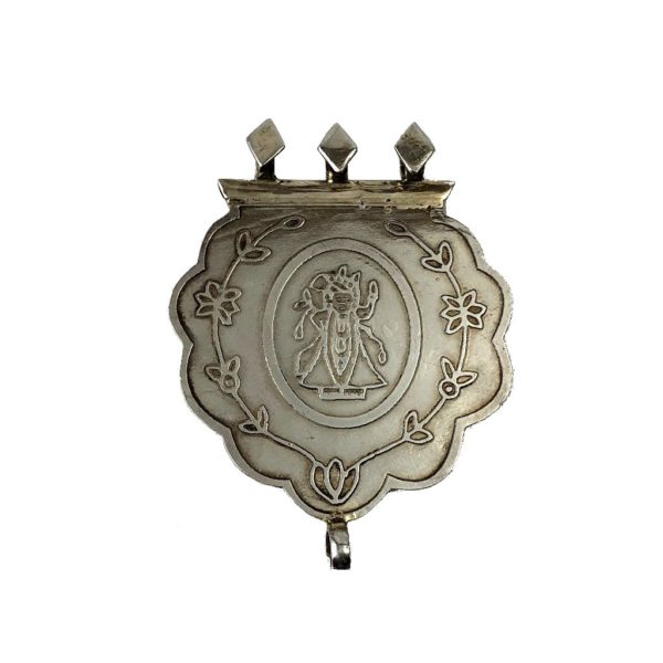 shrinathji sterling vintage silver pendant from vintage silver jewellery jewelry