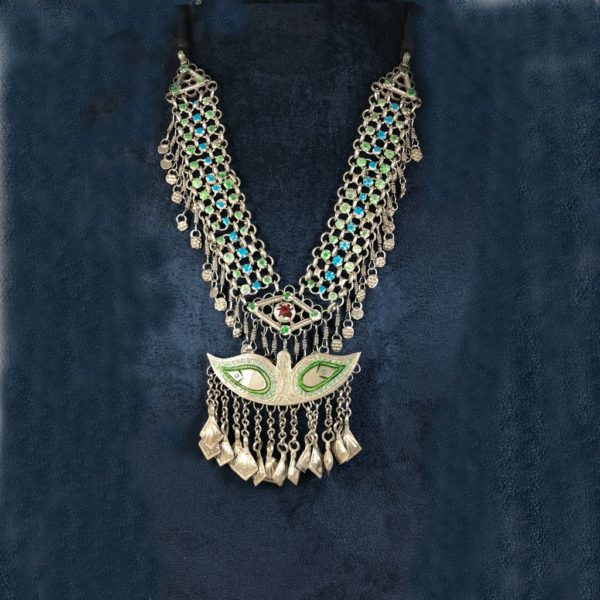 Tribal Central-Asian Necklace - vintage - Image 3