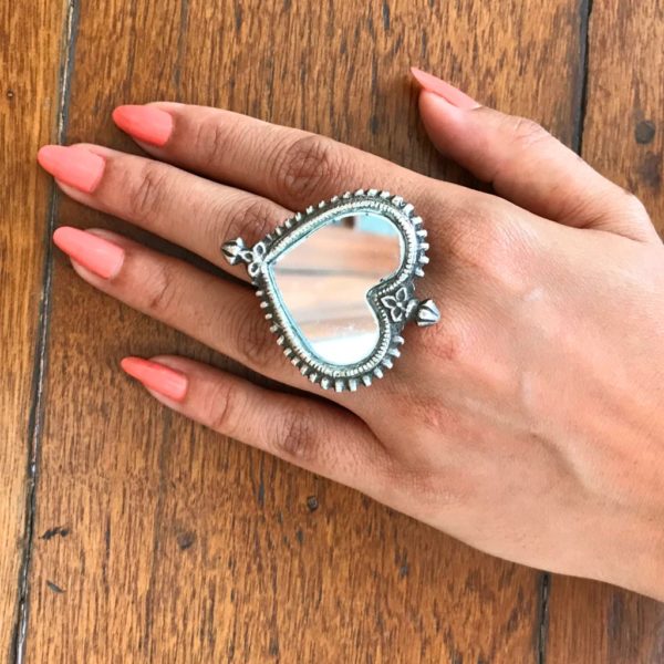 Heart Aarcee (Mirror Ring) - Vintage - Image 2