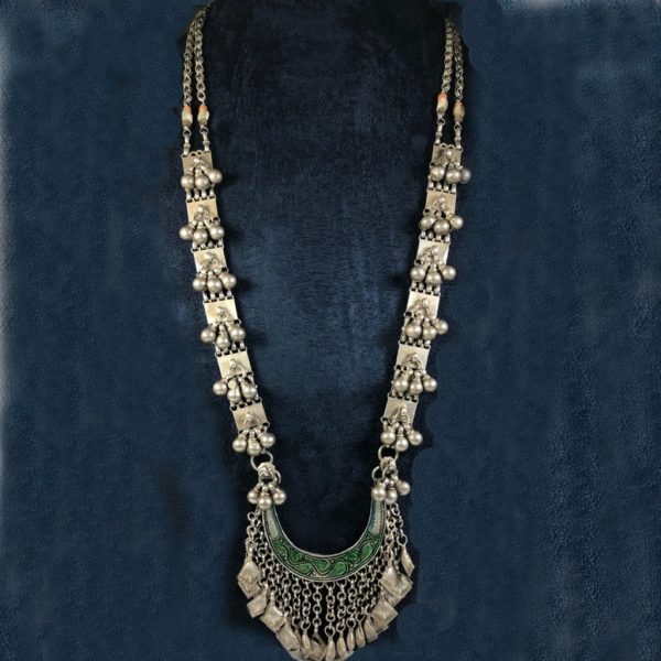 Central-Asian Tribal Necklace - vintage - Image 2