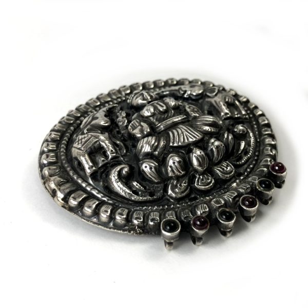 Gaj Lakshmi South Indian Pendant - Image 2