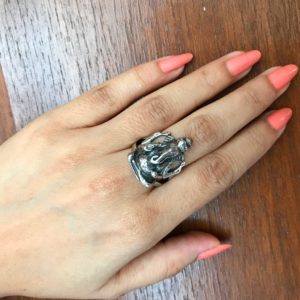 Lord Ganesh Ring - Large - Image 2