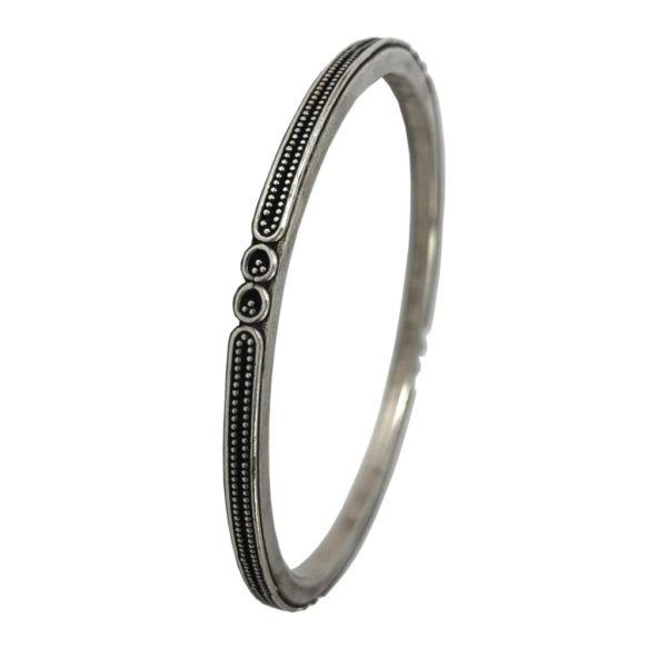 rava work sterling silver choori or bracelet