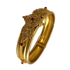 gold plated kara from traditional sterling silver jewellery for women