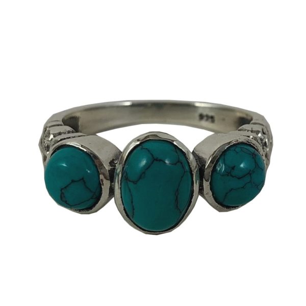 Ethnic Turquoise Ring - Image 2