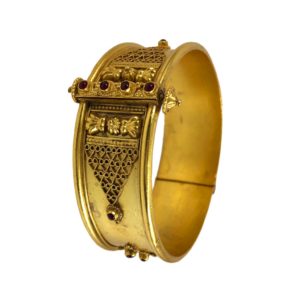 gold plated sterling silver kada from 925 sterling silver jewellery for women