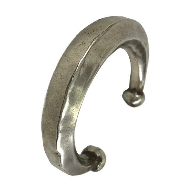 simple vintage indian silver kada from vintage silver jewellery collection