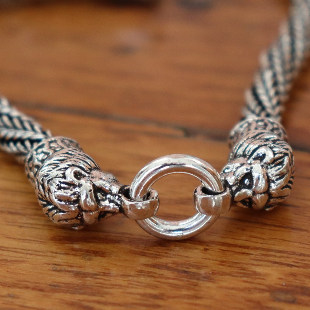 New Designer Fashion Lion Jewelry Classical Gold/silver Colour Double Lion  Bracelet Bangle For Mens Chain Bracelet Best Gifts - Bracelets - AliExpress