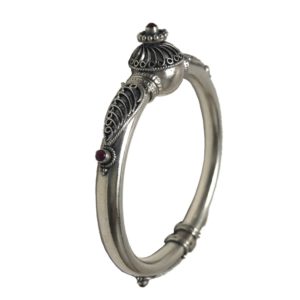 filigree work traditional kada in pure 925 sterling silver jewellery