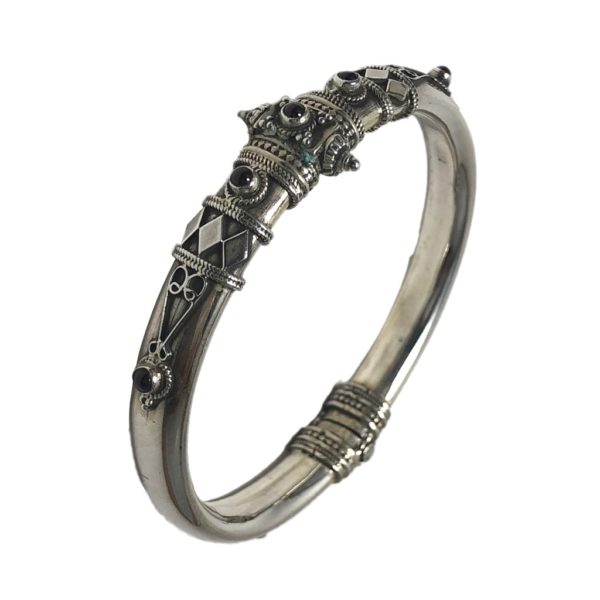 rava work kada in pure 925 sterling silver jewellery