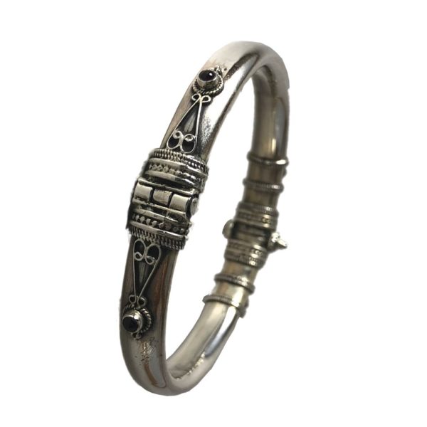 Rava work Traditional Red-stone Kada - Image 2