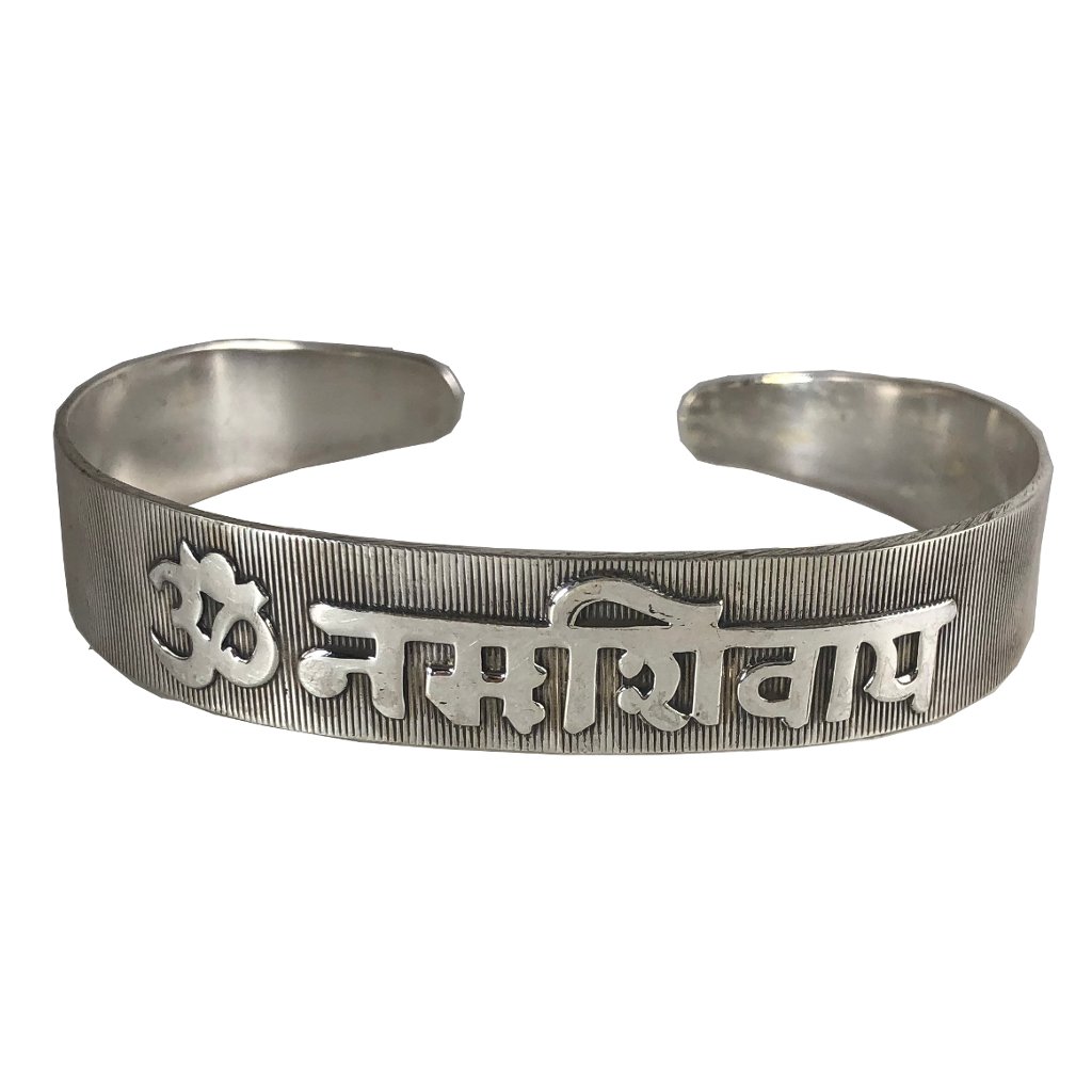 Buy ZIVOM Om Namah Shivaya Antique Oxidized Copper Finish Cuff Kada Bracelet  Men Online at Best Prices in India - JioMart.