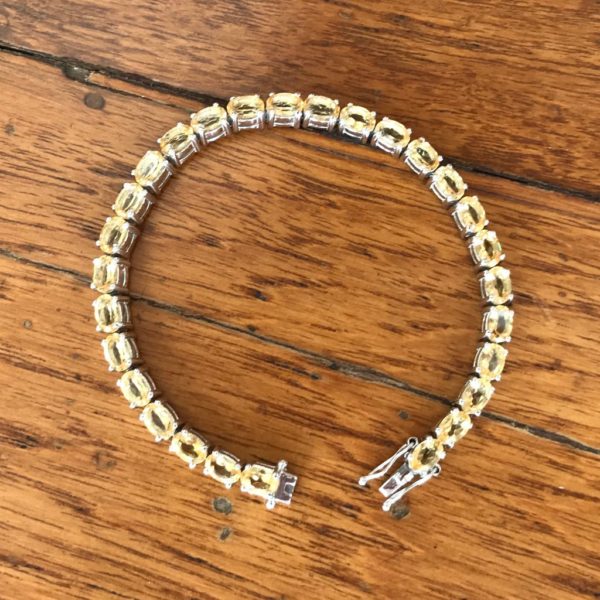Citrine Tennis Bracelet - Image 3