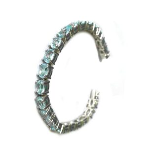 50d blue topaz sterling silver tennis bracelet blue topaz sterling silver tennis bracelet