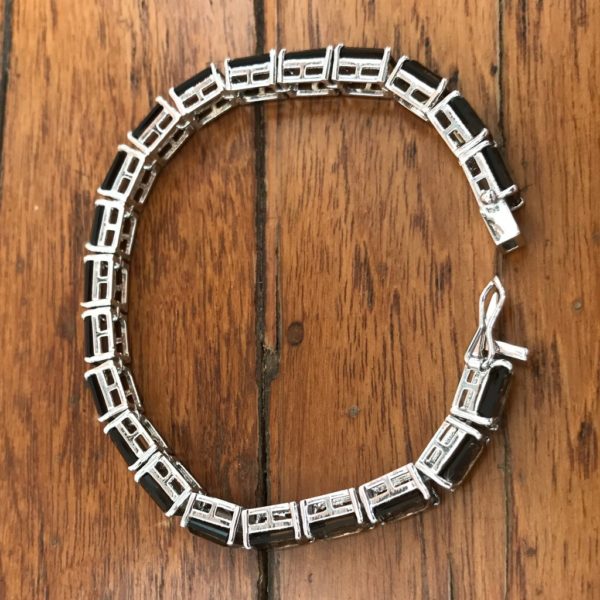 Smokey Topaz Tennis Bracelet - Image 3