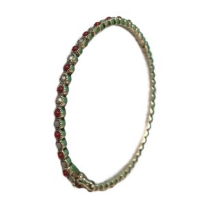 red onyx mercasite sterling silver bracelet