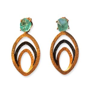 dual tone raw natural apatite