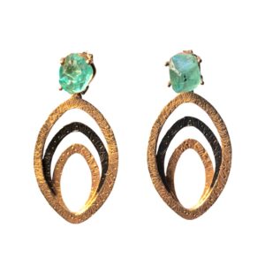 dual tone raw natural apatite