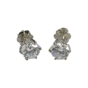 1.25 carat CZ american diamond studs