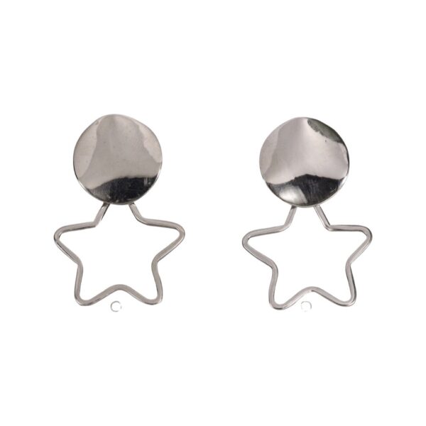 Modern star earrings - Image 1