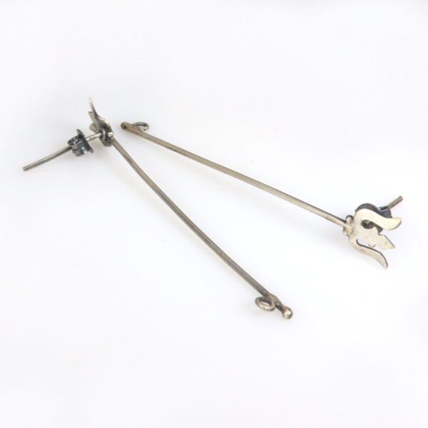 Long Trishool earrings - Image 2