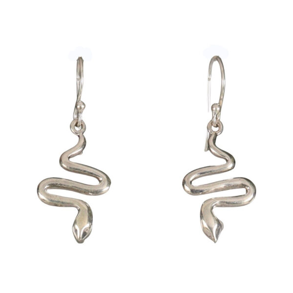 Modern snake earrings - Image 1