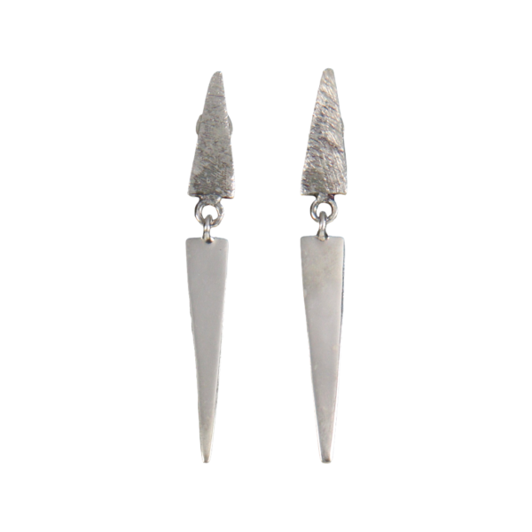 Small triangle earrings - Image 1