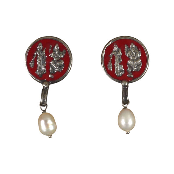Lakshmi Ganesh Earrings - Image 1