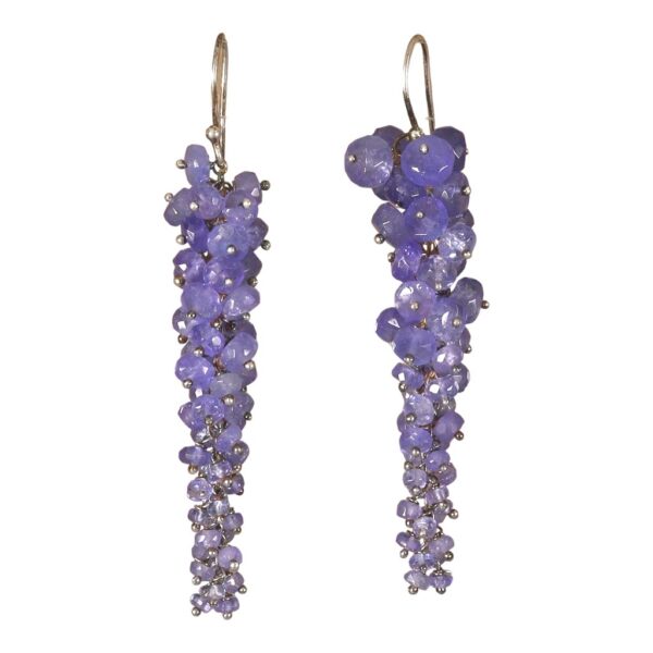 Amethyst bunch earrings - Image 1